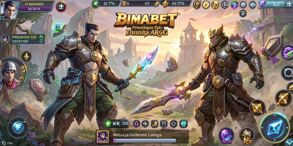 Gameplay seru dan menantang dari BIMABET dalam genre ARPG.