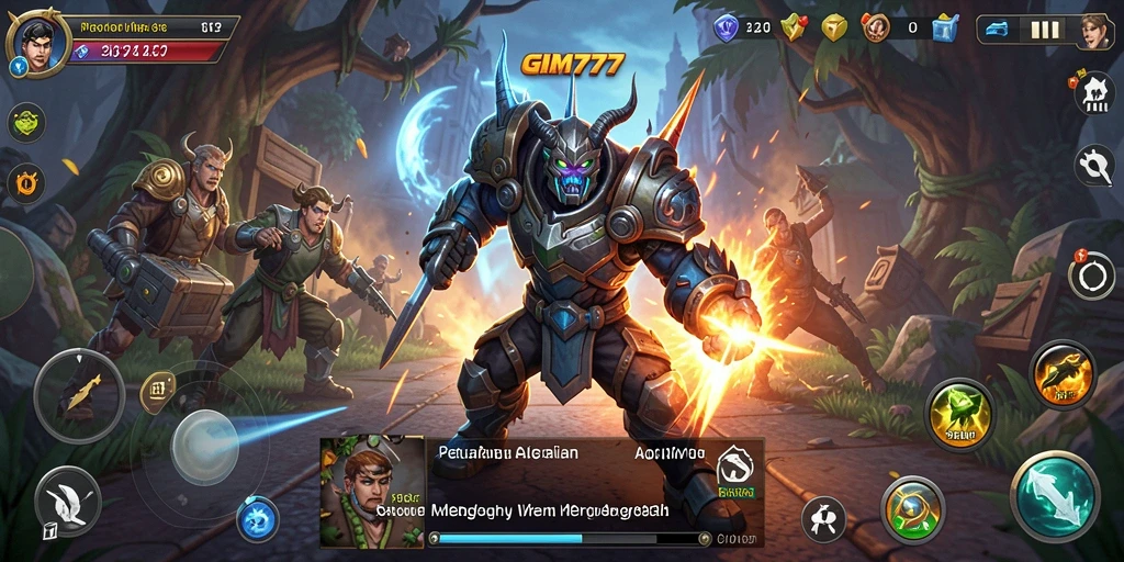 Screenshot GIM777 menampilkan aksi mendebarkan dalam gameplay penuh tantangan.