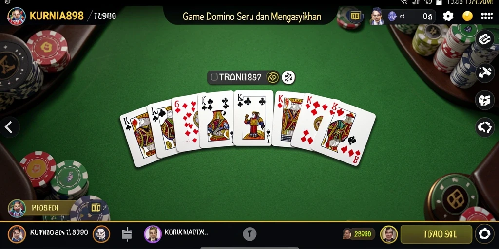 Tampilan gameplay seru dari KURNIA898 yang menggugah adrenalin.