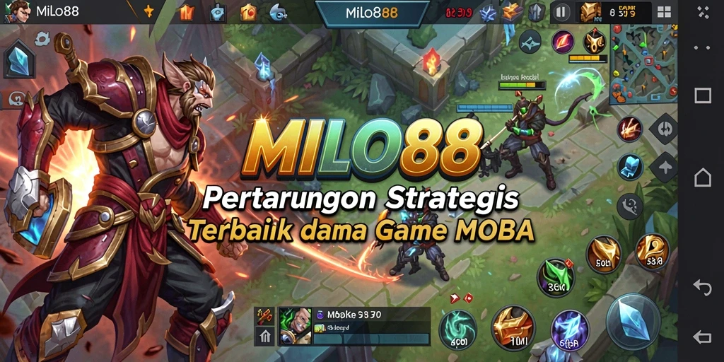 Screenshot gameplay <strong>MILO88</strong> yang menunjukkan aksi pertempuran yang seru.