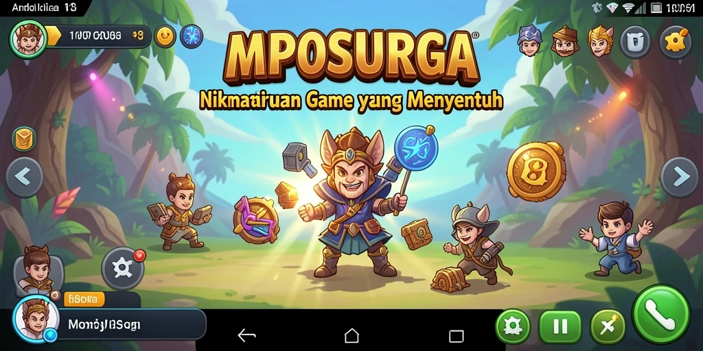 Tampilan menarik dari gameplay <strong>MPOSURGA</strong> yang seru dan menantang.