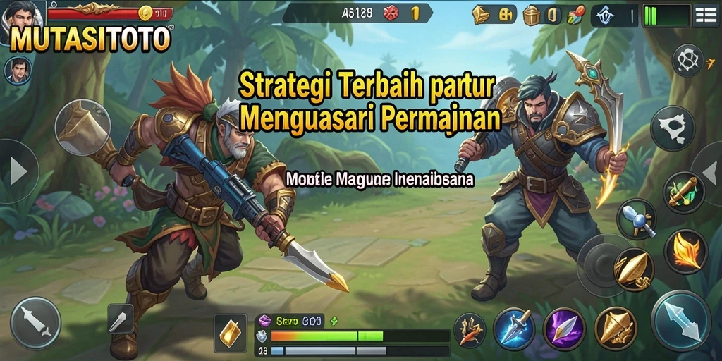 Tangkapan layar menampilkan aksi strategi yang mendebarkan di MUTASITOTO.