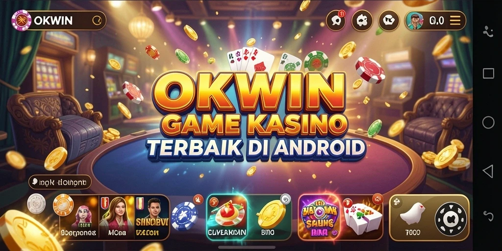 Tampilan gameplay Kasino yang memukau dan mendebarkan di OKWIN.