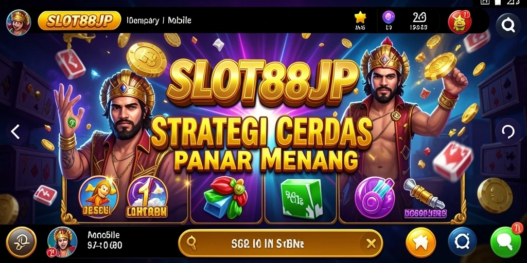 Tampilan gameplay SLOT88JP yang menegangkan dan strategis.