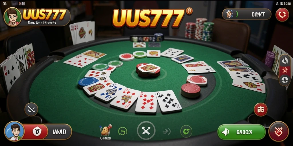 Gameplay UUS777 yang menarik saat bermain Gaple.